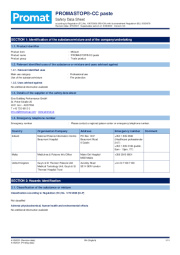 Safety Data Sheet